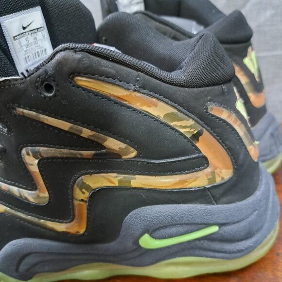 %Nike Air Pippen Camoflague Black/Flash Lime-Anthracite Size 12 / A 33 main image 10